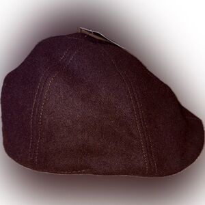 Woolrich brown wool flat Cap Hat